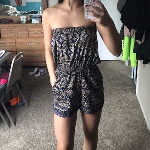 Bohemian style romper